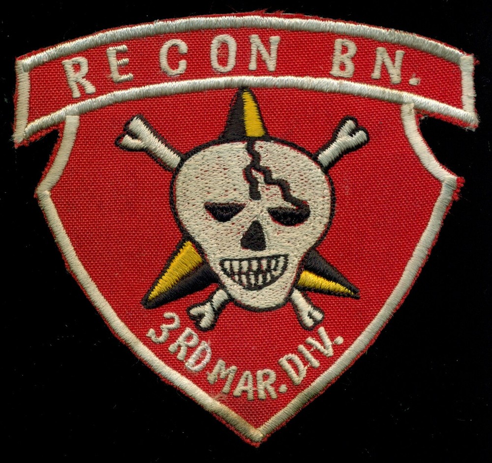 USMC 3rd Marine Division Reconnaissance Battalion Patch AA