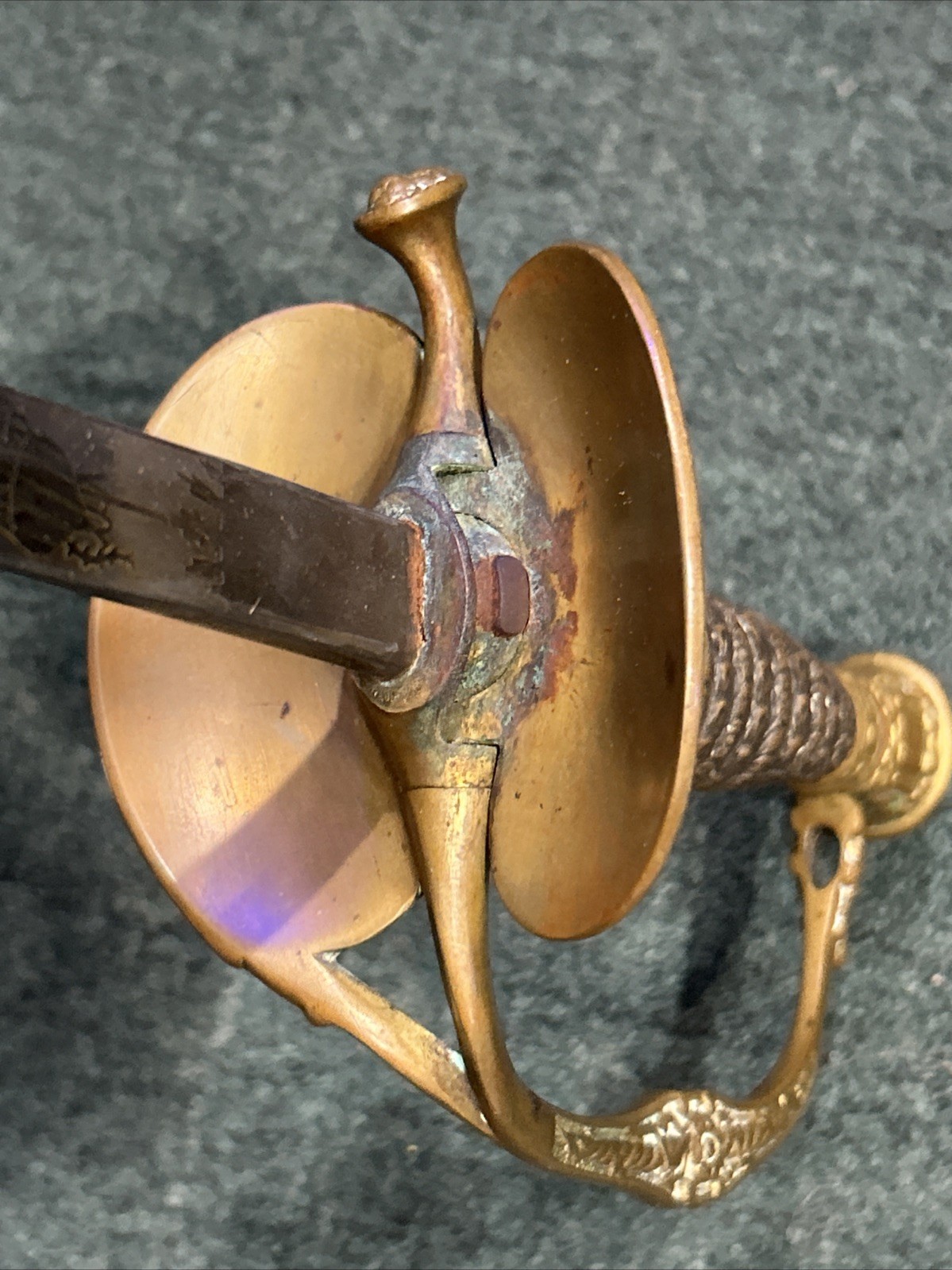 Post Civil War US Model 1860 Officer Sword Baker & McKenney