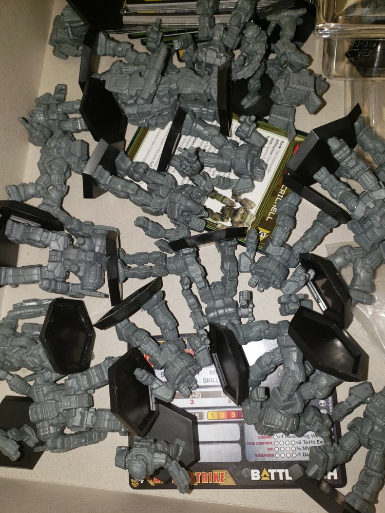 Battletech Plastic Mech from Kickstarter  Catalyst + MERCENARIES  ....you pick