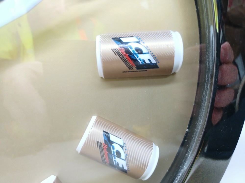 Budweiser Beer Ice Draft Clock 3D