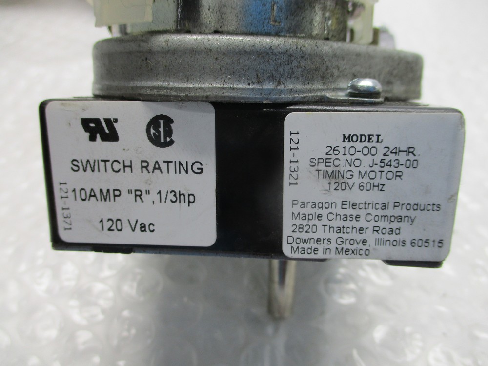 PARAGON 2610-00 INTERVAL TIMER UNMP