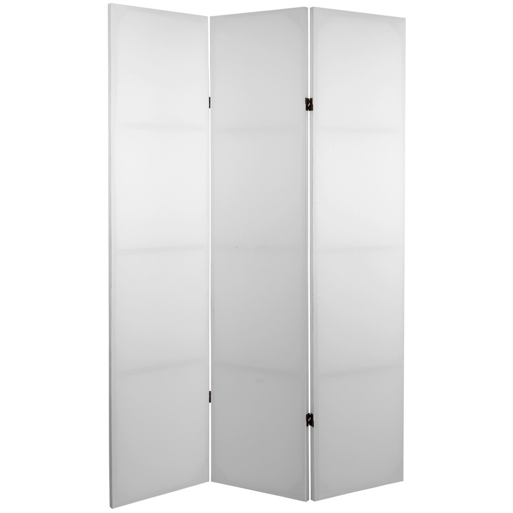 6 ft. Tall Do It Yourself Canvas Room Divider - 3 Panel