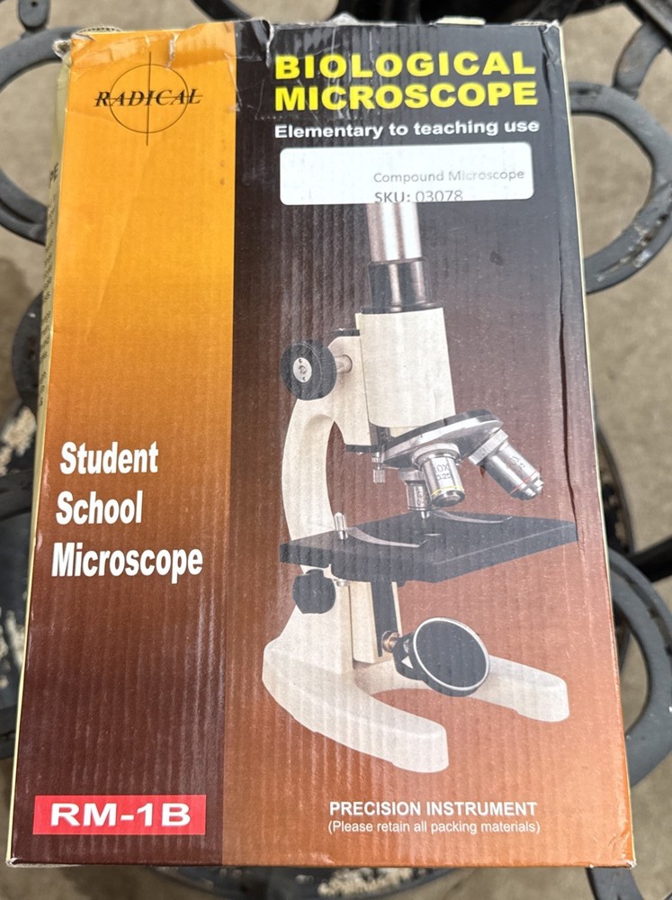 Student School Biological Microscope RM-1B / Radical Instruments