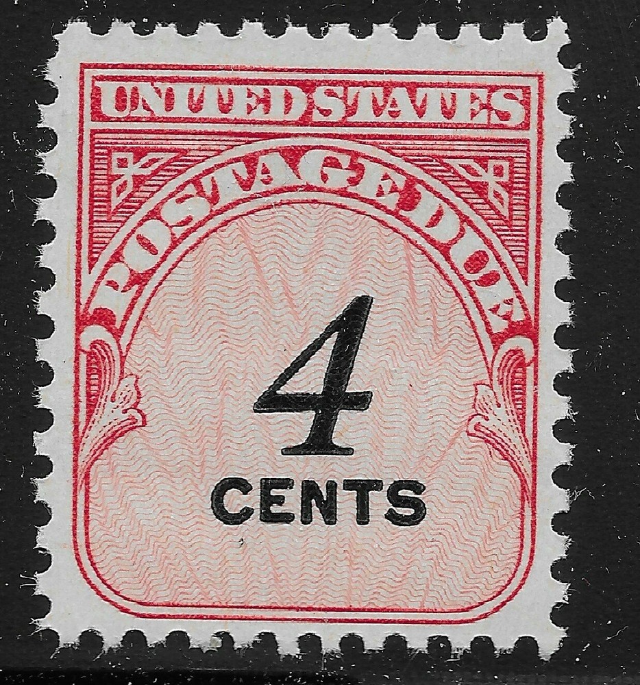 Scott#: J92 - Postage Due: 4 cents Single Stamp MNH OG