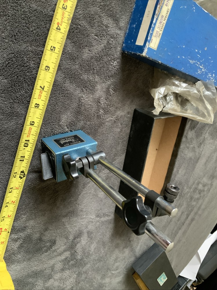 Central Tools Magnetic Base, 6416….see Pics….