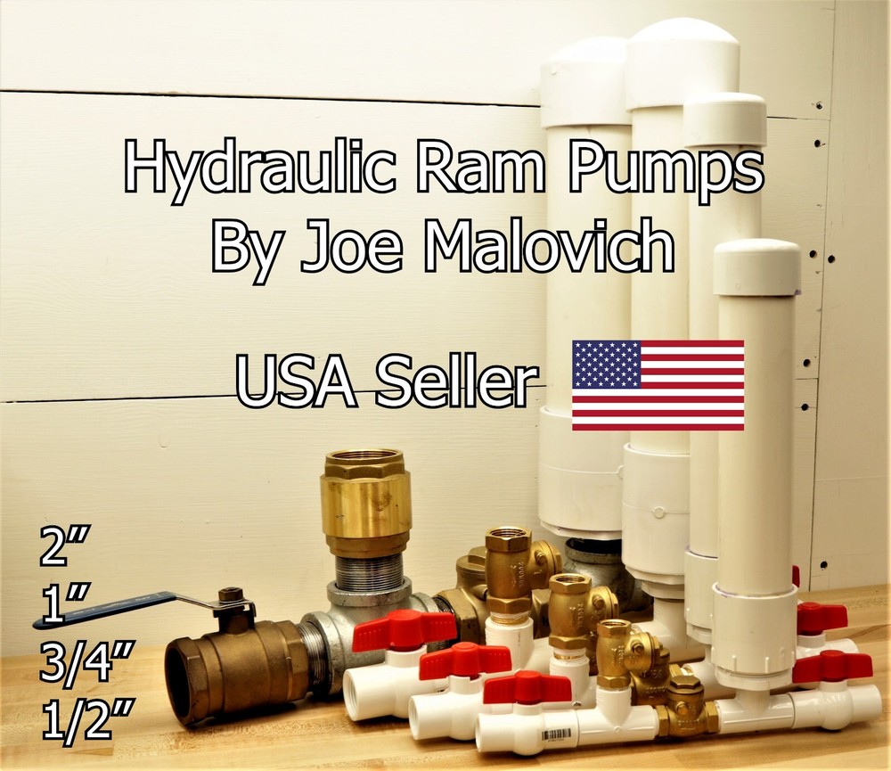 1-1/2" Hydraulic Ram Water Pump Kit