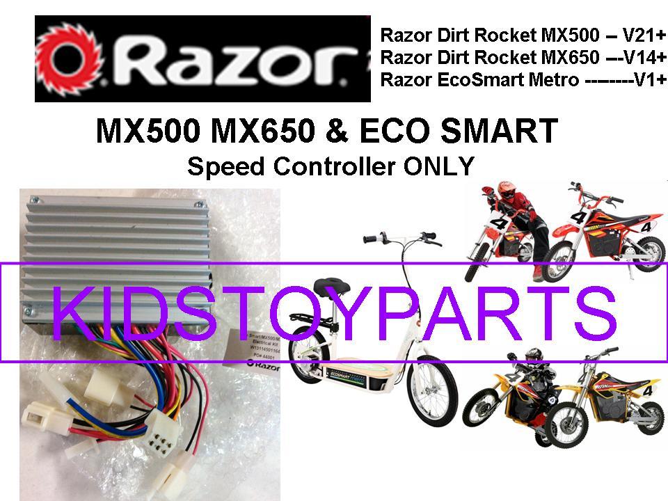 Razor 6 CONNECTOR & 6 PIN MX650 SCOOTER Control Module Controller