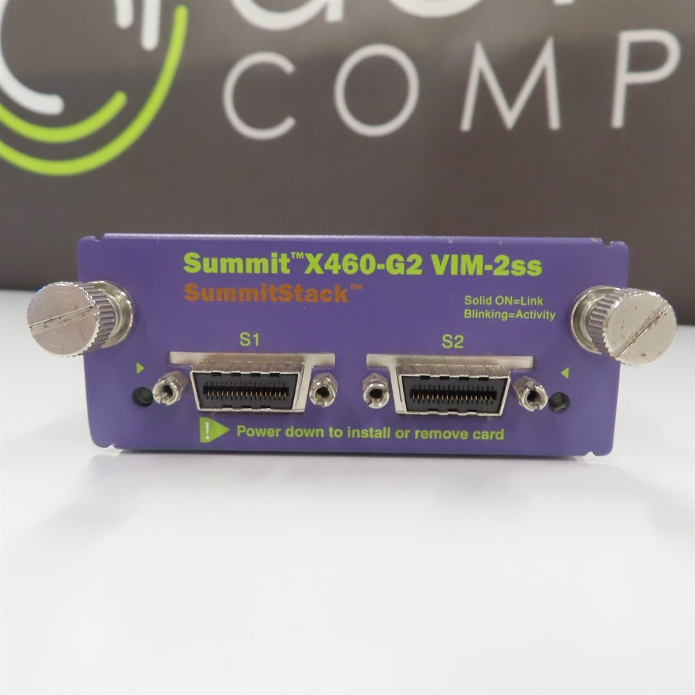 EXTREME NETWORKS X460-G2 VIM-2ss Summit-Stack -- 16713 Interface module