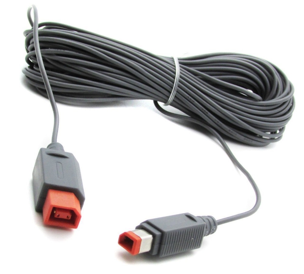 Versatile 30ft Sensor Bar Extension Cable for Indoor/Outdoor Wii Setup