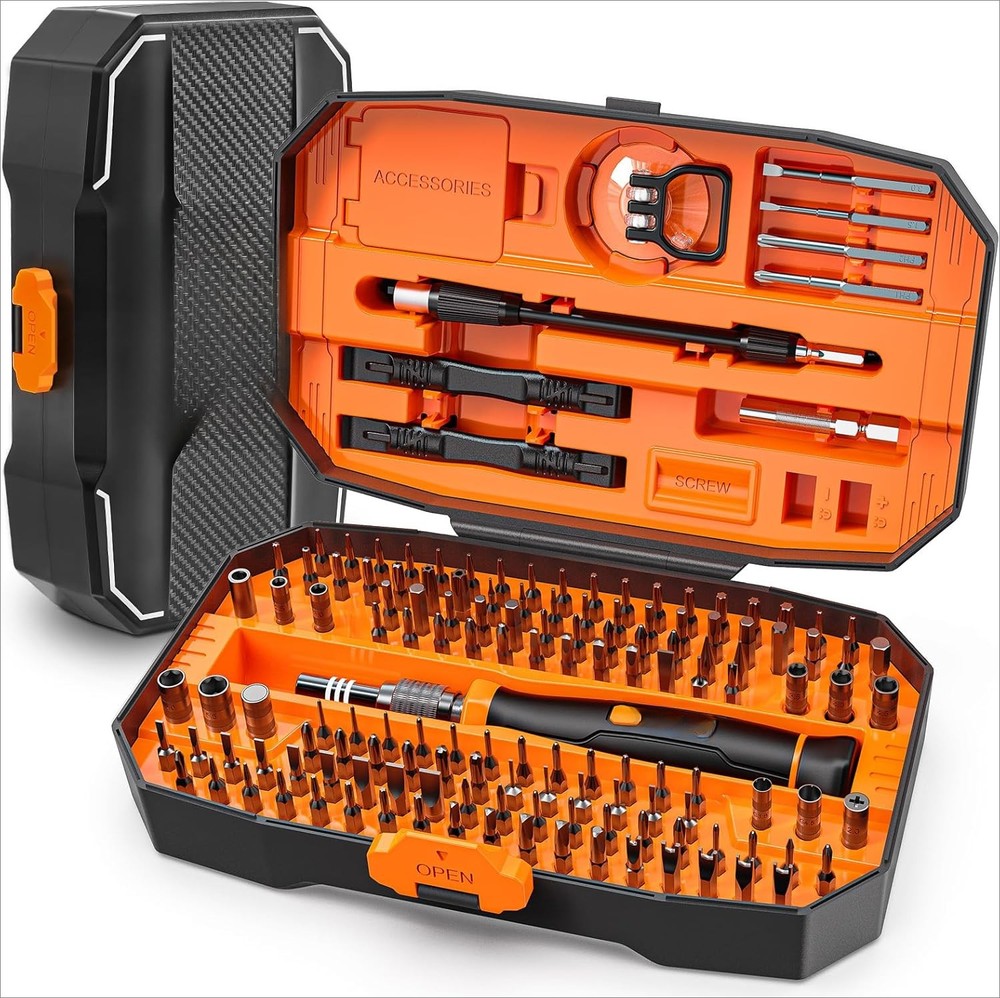 152 1pcs Precision Screwdriver Set, Men's Tools Gift, Magnetic Toolkit
