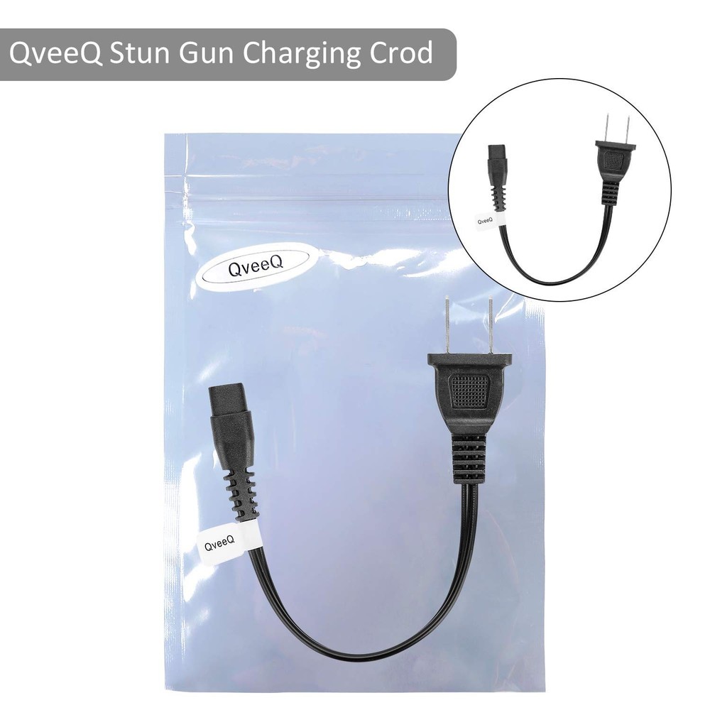 Stun Gun Charger Cord Compatible with Multiple Models Replacement Cables