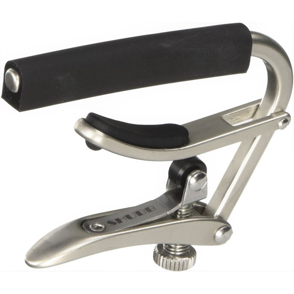 Shubb C3N Standard Capo for 12-String Guitars, Brushed Nickel