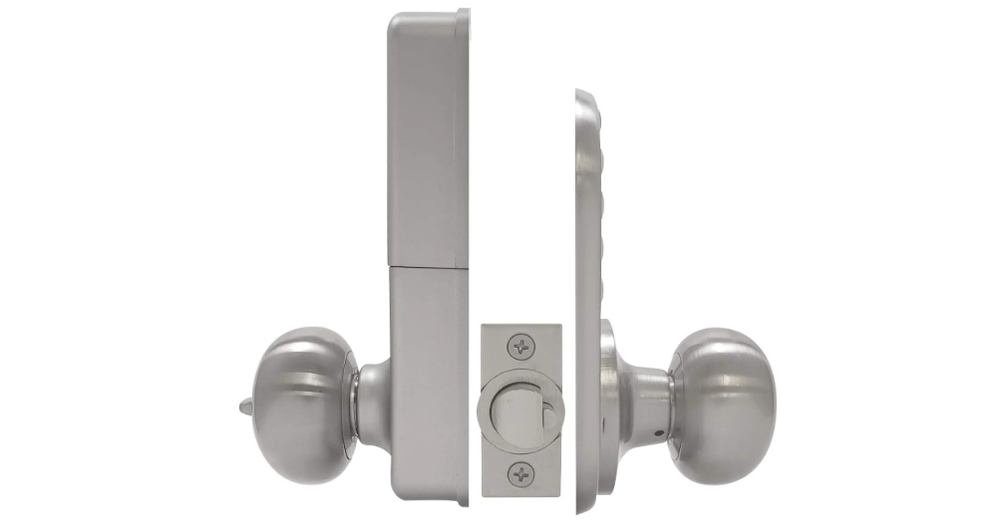 Keyless Digital Door Knob House Lock Keypad Home Entry Code Password Combination