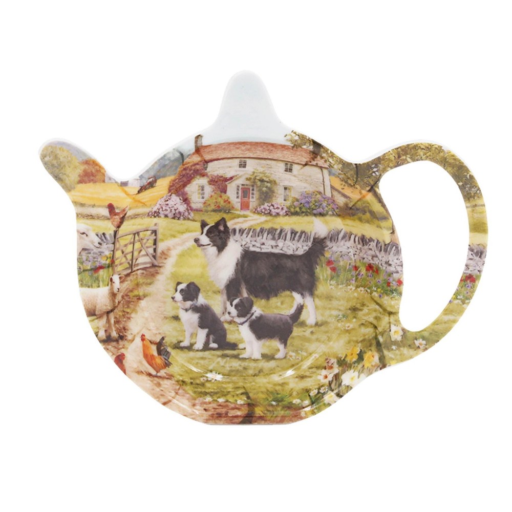 Collie and Sheep Teabag Tidy, Spoon Rest Tableware