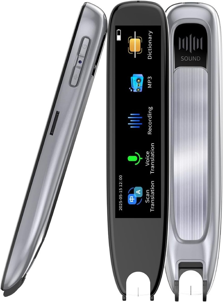 Touchscreen AI Smart Scan Translator Pen Reader & Recording Device 112 Languages