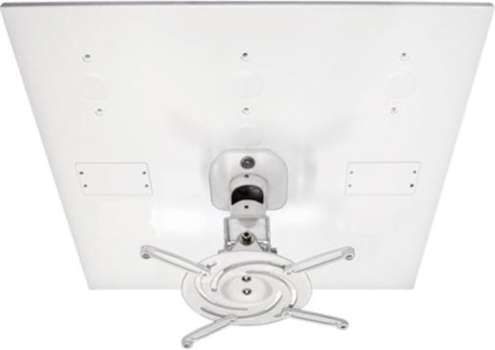 AMRDCP100KIT Universal Adjustable 2 x 2 feet Drop Ceiling Projector Mount, ...