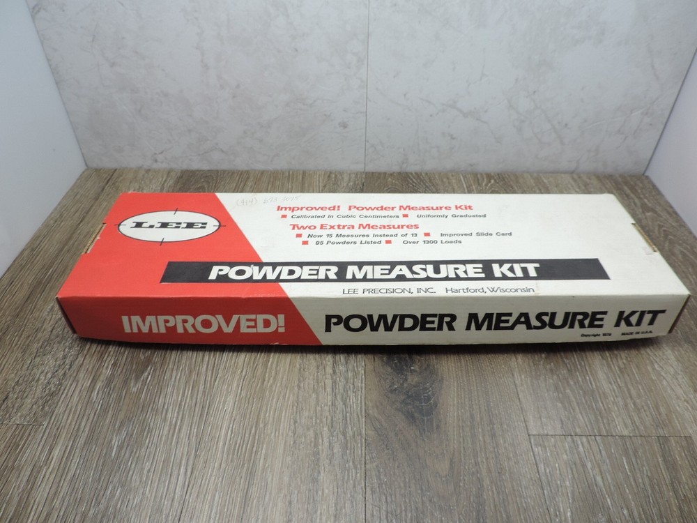 Lee Improved Powder Measure Kit 90100
