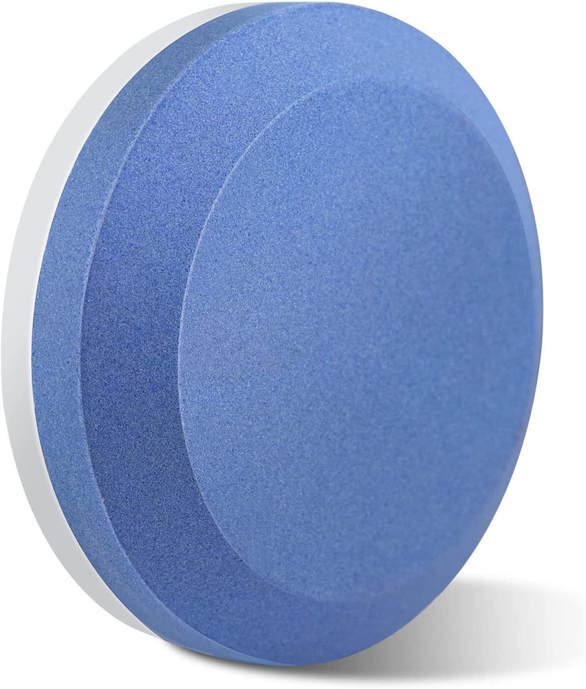 Round Sharpening Stone Dual Grit Axe Edge Blade Hand Tool Puck Sharpener