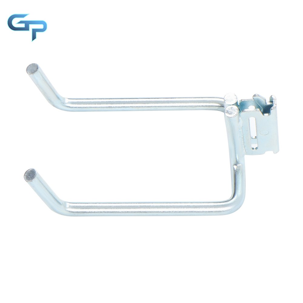 4 PCS E-Track Storage Kit 2× Dual Arm E-Track Hooks 2 x 1ft E-Track Sections