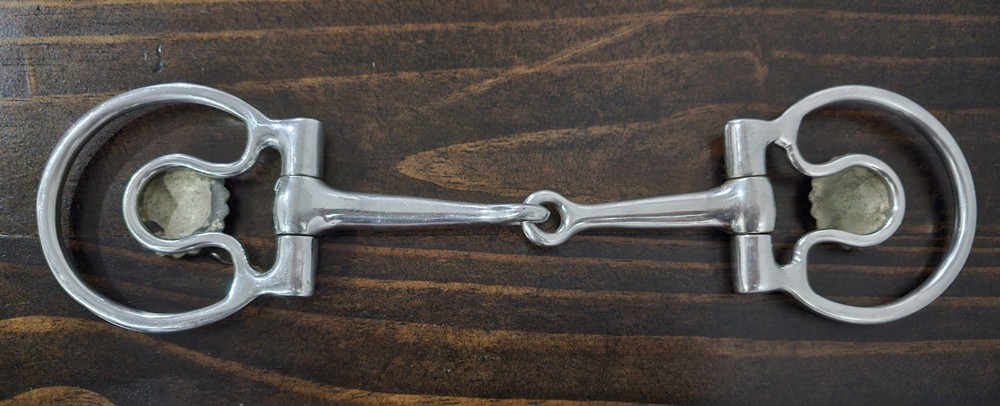 Partrade MetaLab Single Joint Show Snaffle Bit