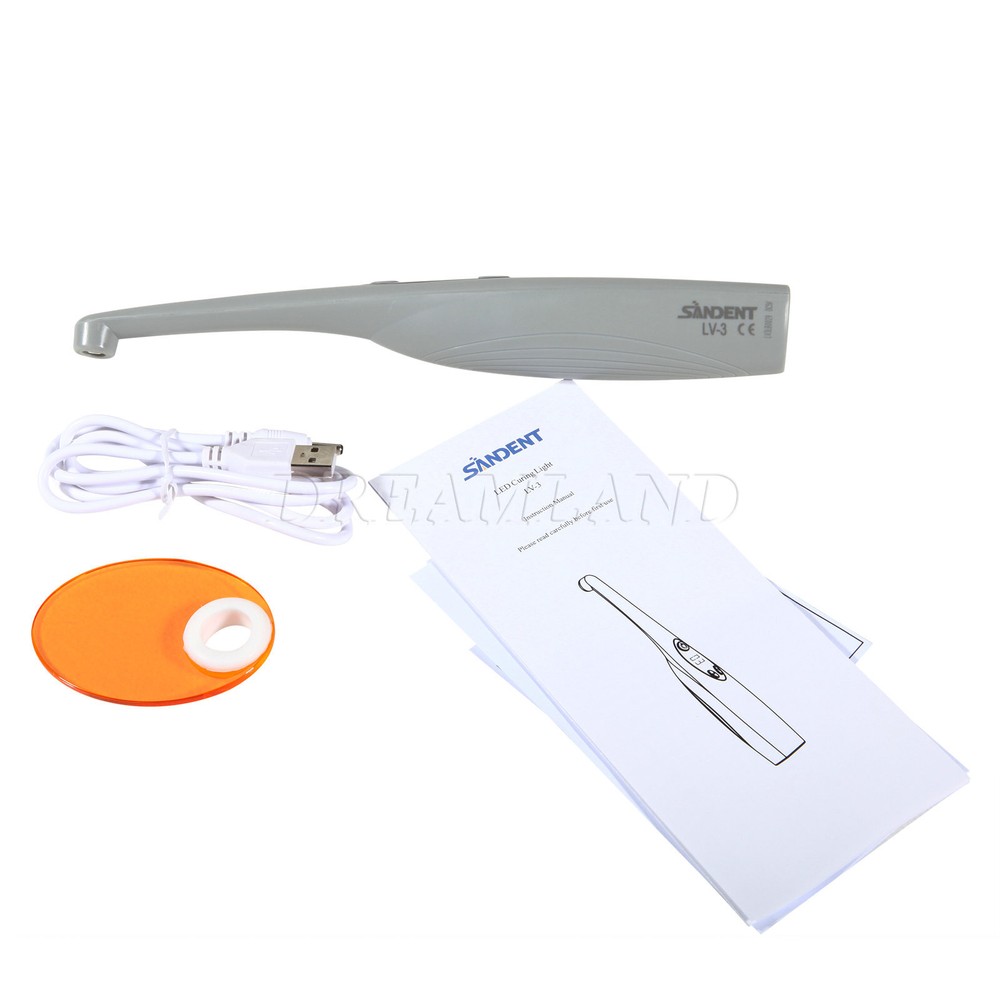 Dental Cordless Wireless Classic LED Curing Light 3S Curing