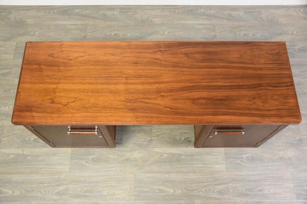Walnut Mid Century Modern Desk