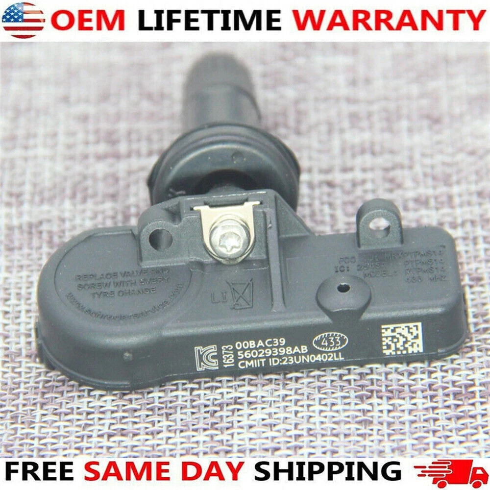 OEM 56029398AB Tire Pressure Sensor TPMS For Dodge Ram Chrysler Jeep Wrangler US