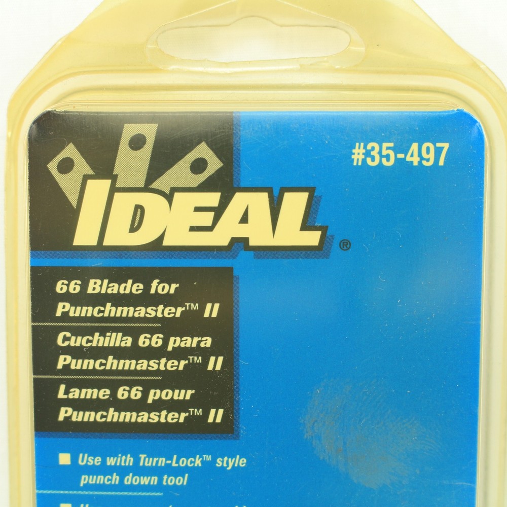 Ideal 35-497 Replacement 66 Turn-Lock Blade for Punchmaster II
