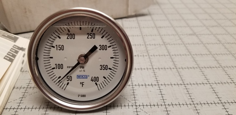 Wika TG53 3" Bimetal Thermometer