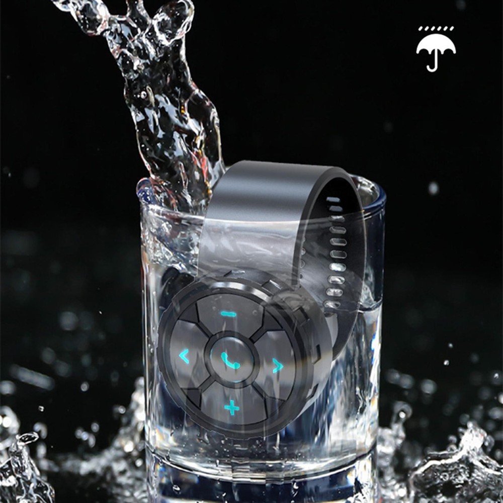 New Wireless Bluetooth Motorcycle Steering Wheel Media Remote Control Waterproof