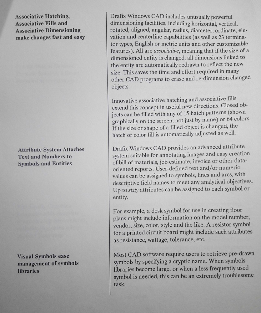 1989 Drafix Windows CAD Press Kit, by Foresight Resources