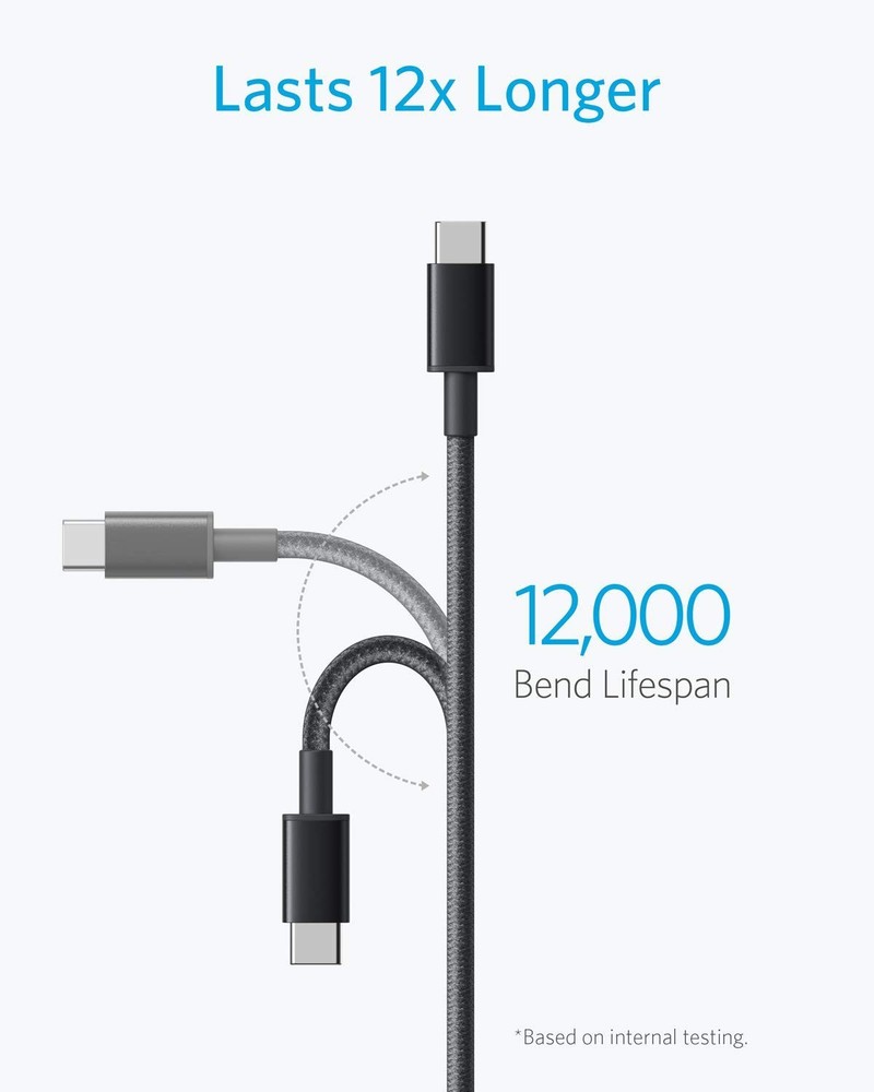 Anker Cable [2 Pack, 3FT], USB A to C for iPhone 17 3ft