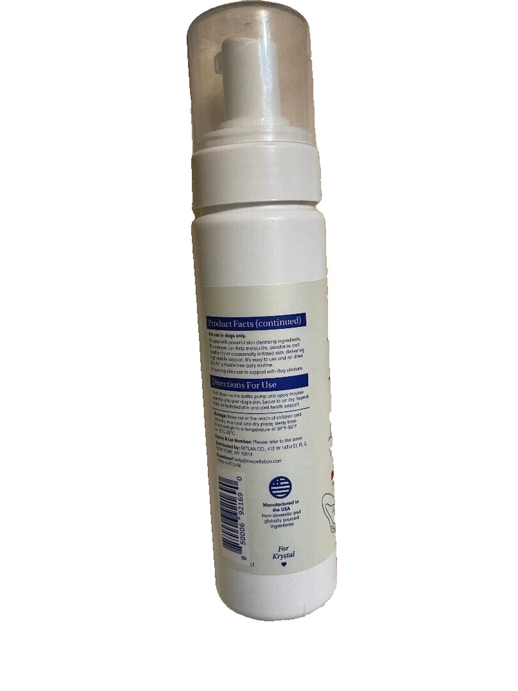 Petlab Co. targeted skin & coat mousse-