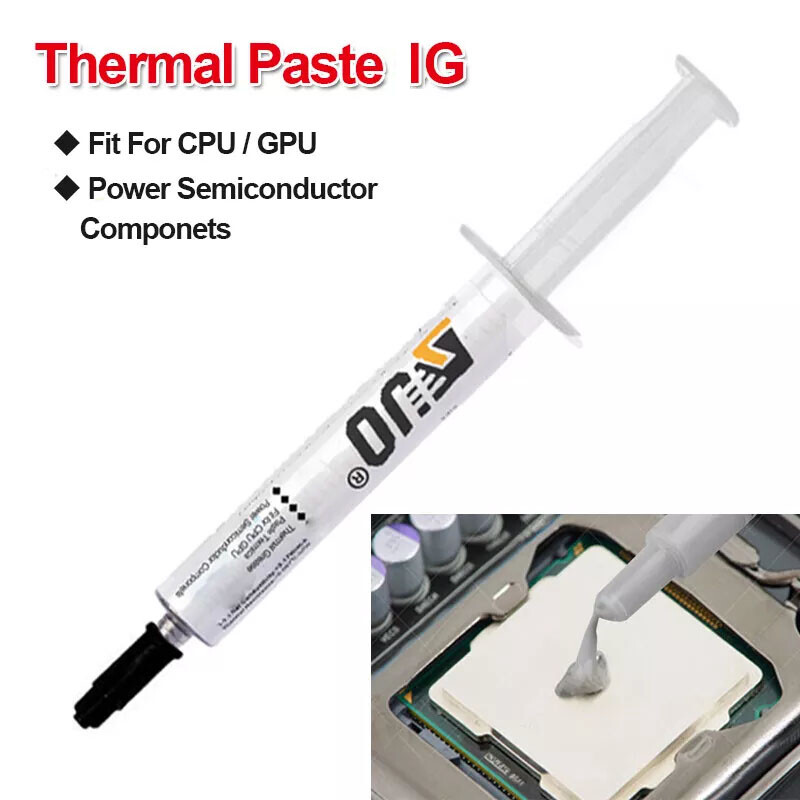 (1PCS) Tub Silver Thermal Paste High Performance Heatsink Compound CPU GPU LED