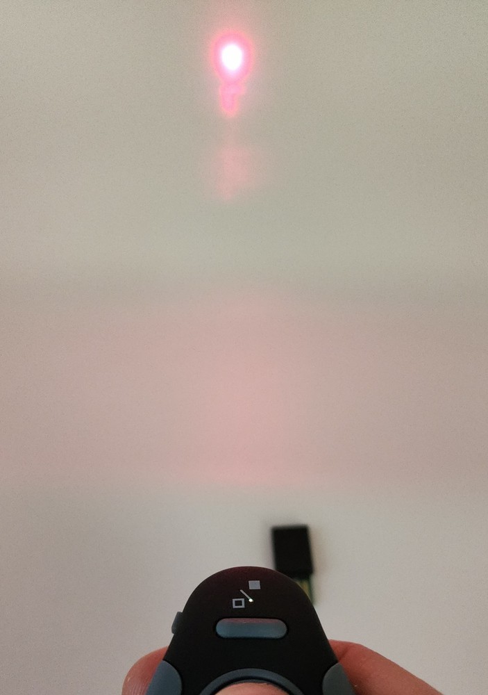 Power point Presentation Remote Wireless USB PPT Presenter Laser Pointer Clicker