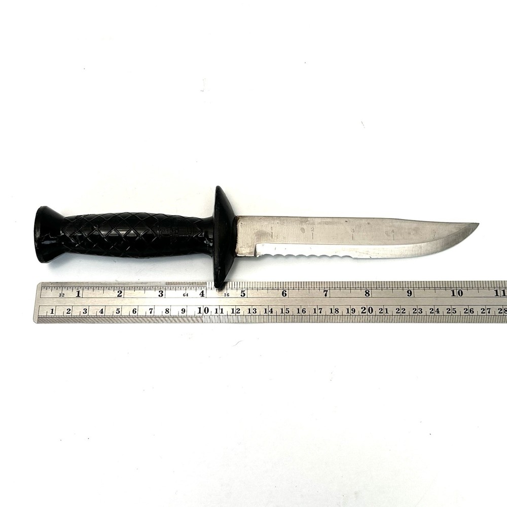 Aqua Lung Divers Knife With Sheath
