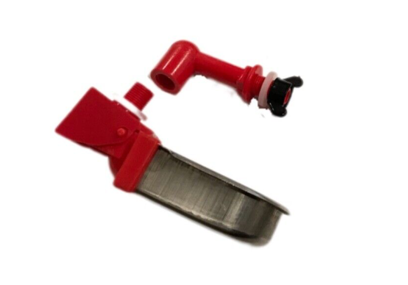 5 Pack Red Chicken Auto fill Watering Cups, Fully Automatic New Quail chicks