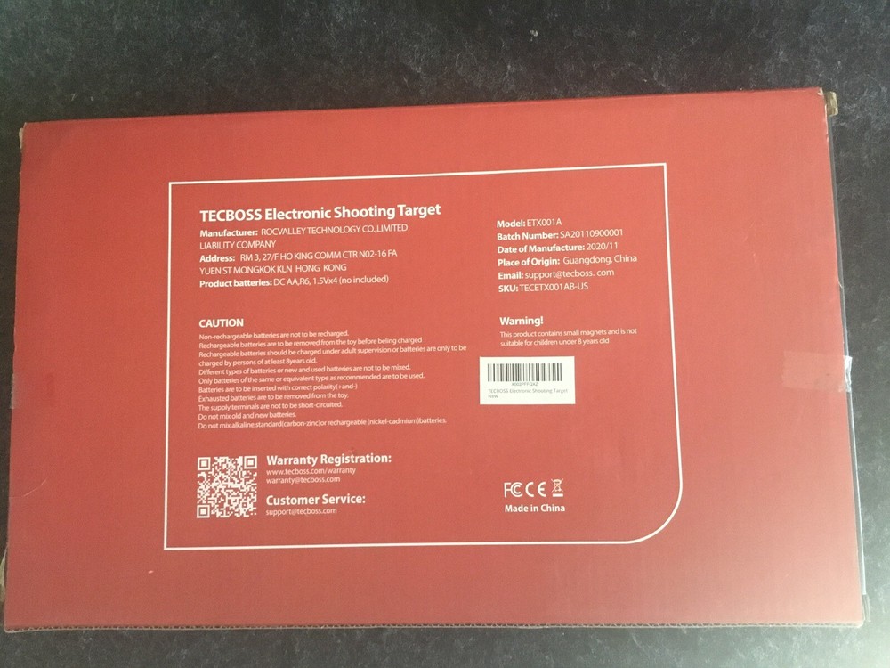 Tecboss Electronic Shooting Target