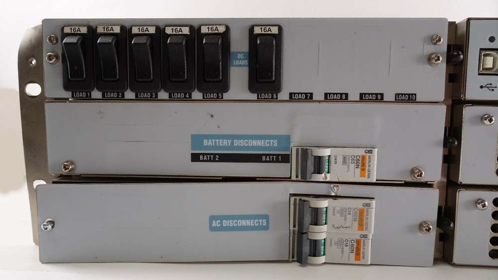 C&D Technologies SMIX24 Amp DC Power System w/6 Sageon Micro Modules