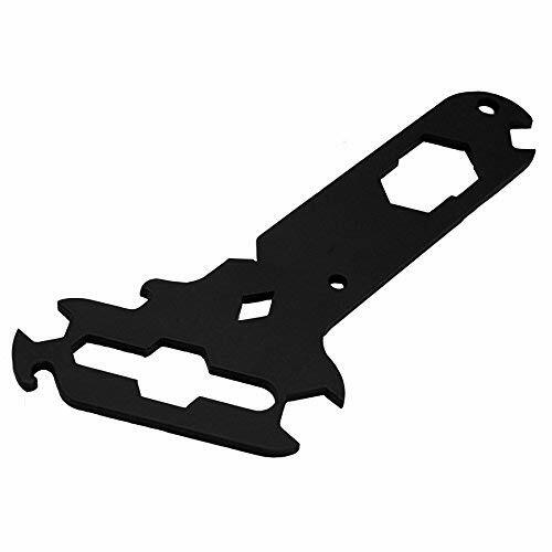 Dirty Rigger Black Multitool 14-In-1 - 3/8″, 1/2″, 3/4″ Nut Tools - Multi-Tool