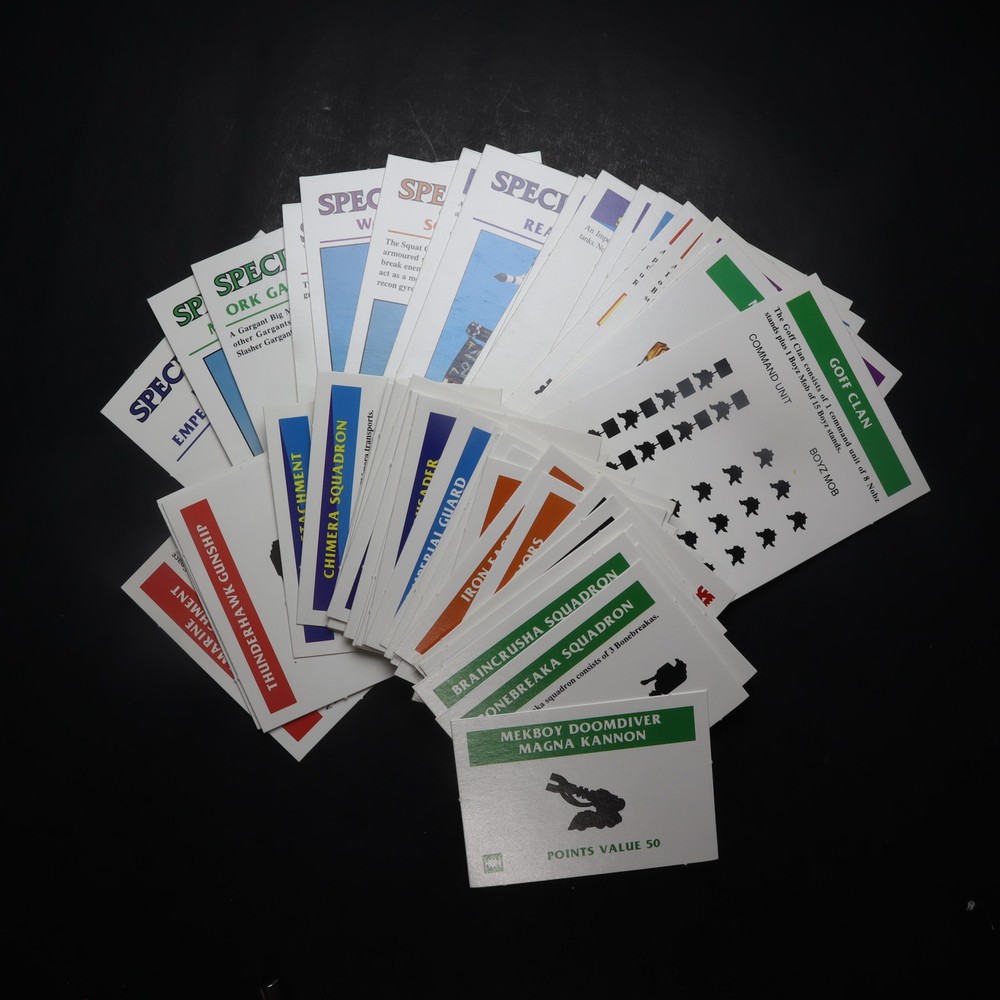 Epic, Titan Legion Cards, Incomplete , Games Workshop