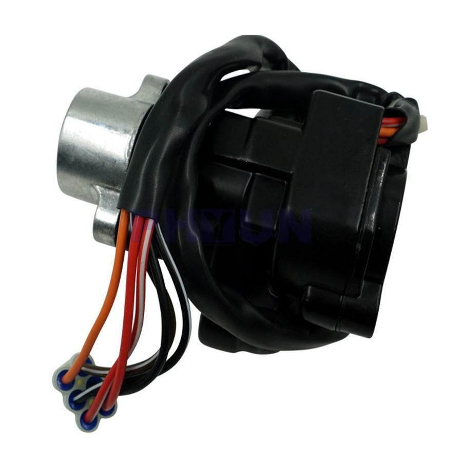 Motorcycle Aluminium Alloy Modified Ignition Key Lock Set Kit Switch Universal