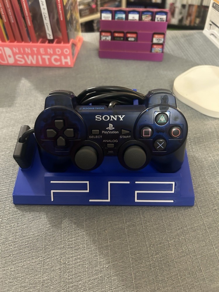 Sony PS2 Playstation 2 DualShock Controller Stand Holder Display - Made in USA!