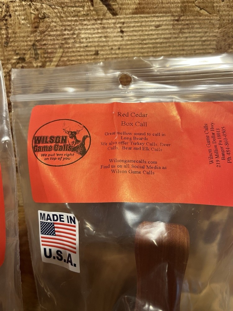 Box Call Gift Baskets Made in U.S.A. Game Calls