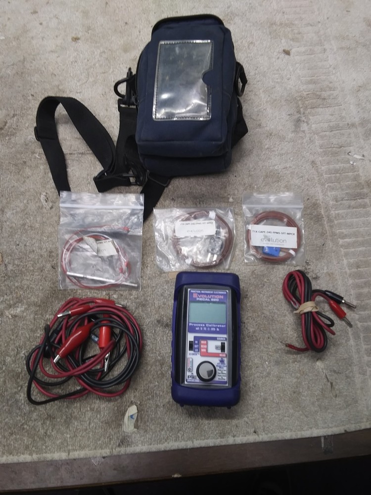 PIE EVOLUTION PIECAL 820 SINGLE CHANNEL PROCESS CALIBRATOR W/LEADS