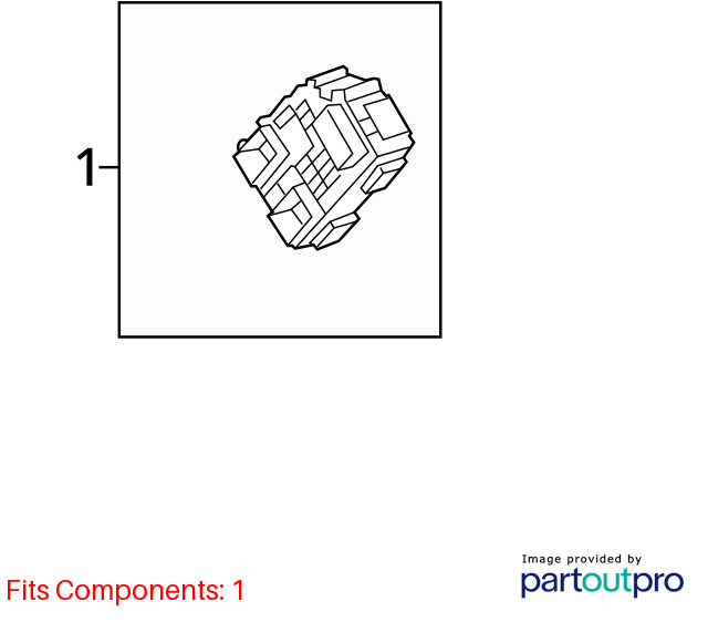 Body Wiring Junction Block 20813086