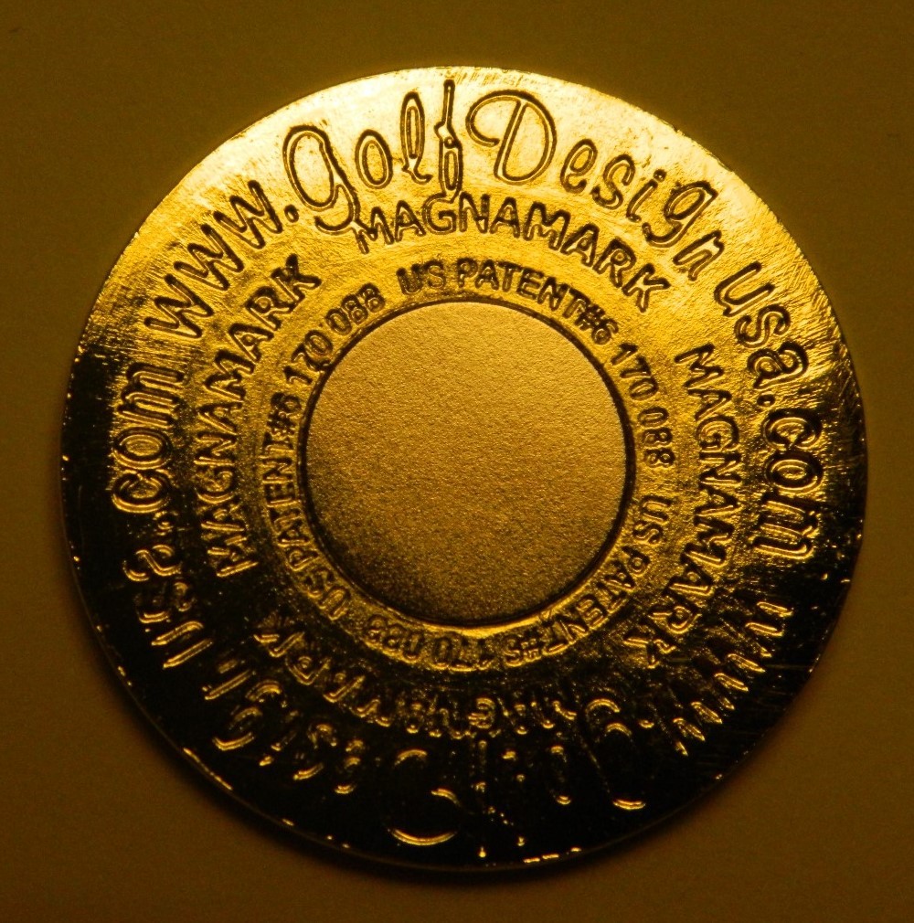 Hole in One Golf Ball Marker New Unique Magnetic