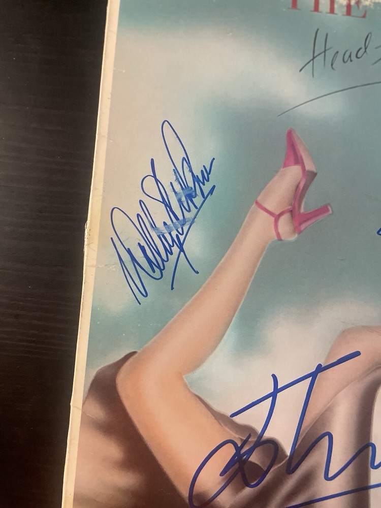 The Babys Head First LP signed X3 Waite Stocker Brock Vinyl Autographed