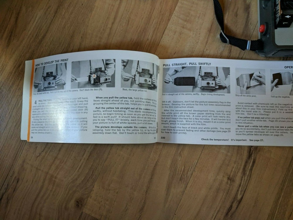 Vintage Polaroid Automatic 230 Land Camera