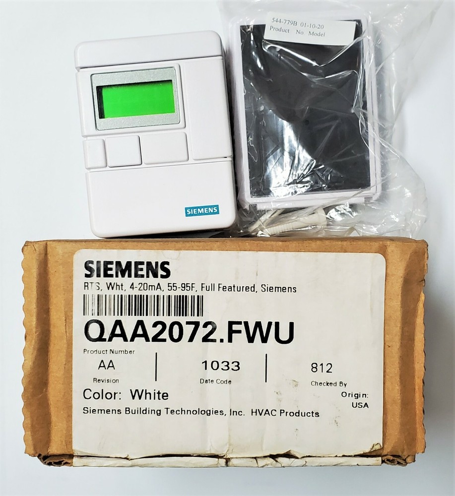 Siemens QAA2072.FWU Room Sensor